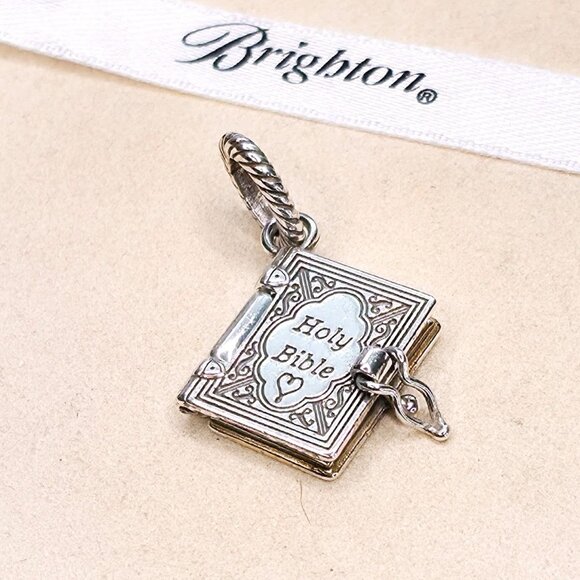 Brighton Silver-plated Holy Bible Dangle Charm - Picture 7 of 7
